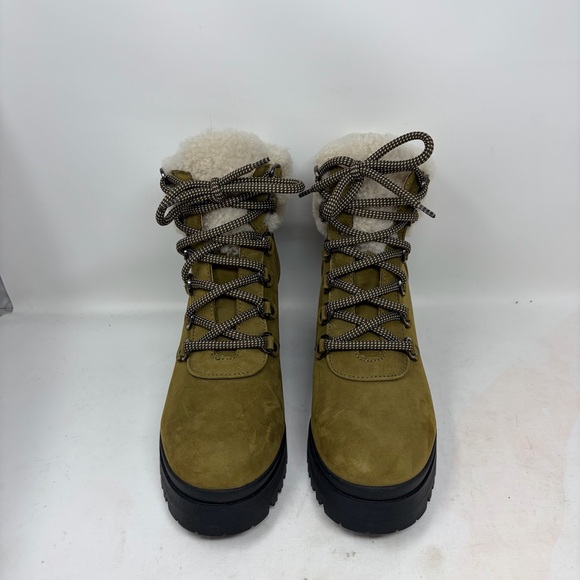 M Gemi Adele Shearling Bootie Size 39 or US 8.5 - Picture 3 of 12